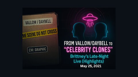 From Vallow/Daybell to “Celebrity Clones”: Brittney’s Late-Night Live (Highlights)