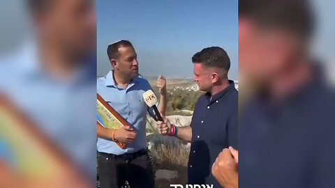Israeli settler to Tommy Robinson Israel is just a small Satan