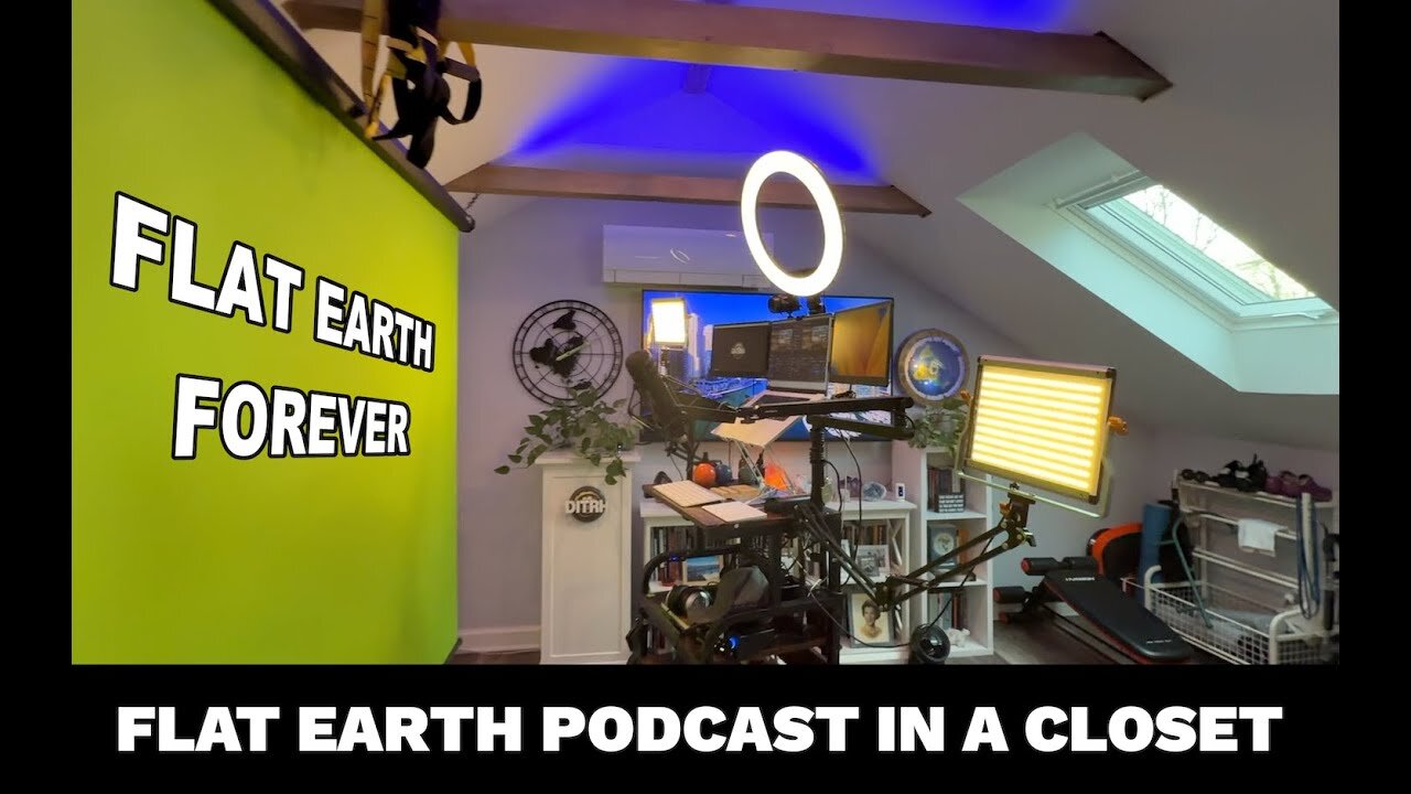 [Dec 20, 2025] Flat Earth Podcast in a closet.