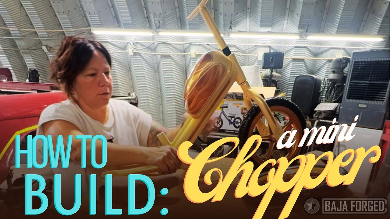 Ep12 How to build a mini chopper, the road to Sturgis.