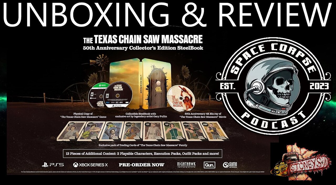 TCM 50th Anniversary Collectors Edition SteelBook and XBOX Game REVIEW | Space Corpse Podcast