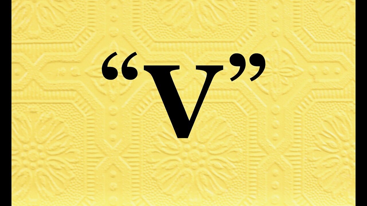 The Jesuit Vatican Shadow Empire 381 - "V" For ... ?