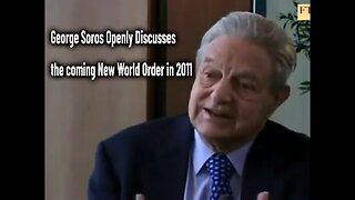 George Soros Openly Discusses the coming New World Order in 2011