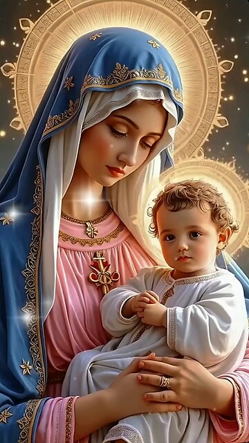 HAIL MARY FULL OF GRACE #truth #jesus #mary #joseph #ihs #church #bible #christian #saints #trinity