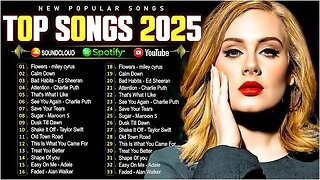 Adele, Dua Lipa, Ed Sheeran, Rihanna, Selena Gomez, Bruno Mars, Maroon 5, Zayn 💥 Billboard Hot 100