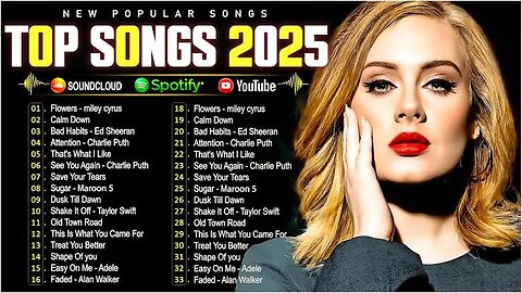 Adele, Dua Lipa, Ed Sheeran, Rihanna, Selena Gomez, Bruno Mars, Maroon 5, Zayn 💥 Billboard Hot 100