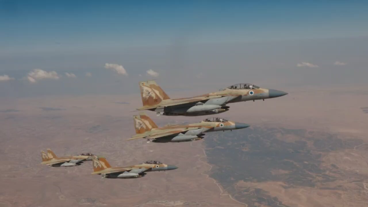 F15 Squad on the way to Iran.