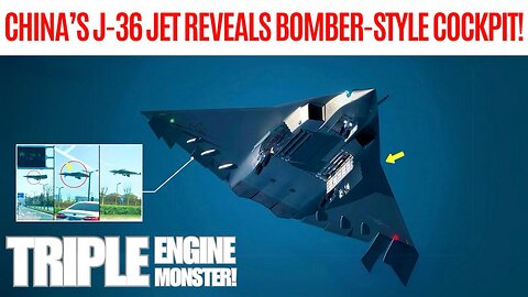 China’s J-36 Jet Just Changed the Stealth Game Forever!
