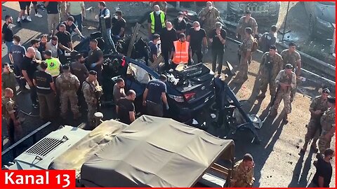 Israeli drone strike hits car in town south of Beirut killing one, Lebanon state media reports