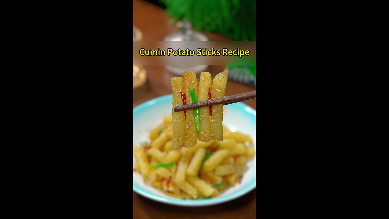 Crispy Chinese Potato Stir-Fry in 10 Minutes! | Cheap & Addictive Recipe