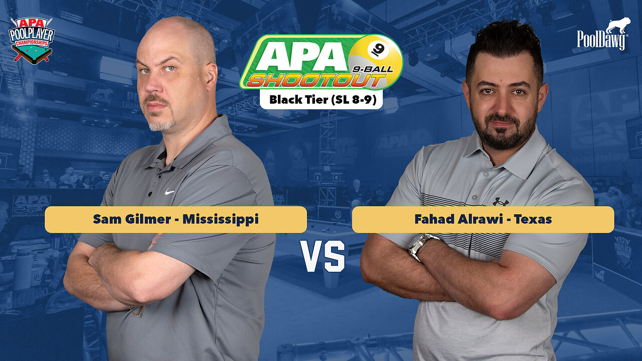 2025 APA 9-Ball Shootout Black Tier (SL 8-9) Final