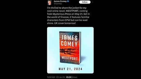 General Flynn is on Conservative News saying Comey is going to Jail...