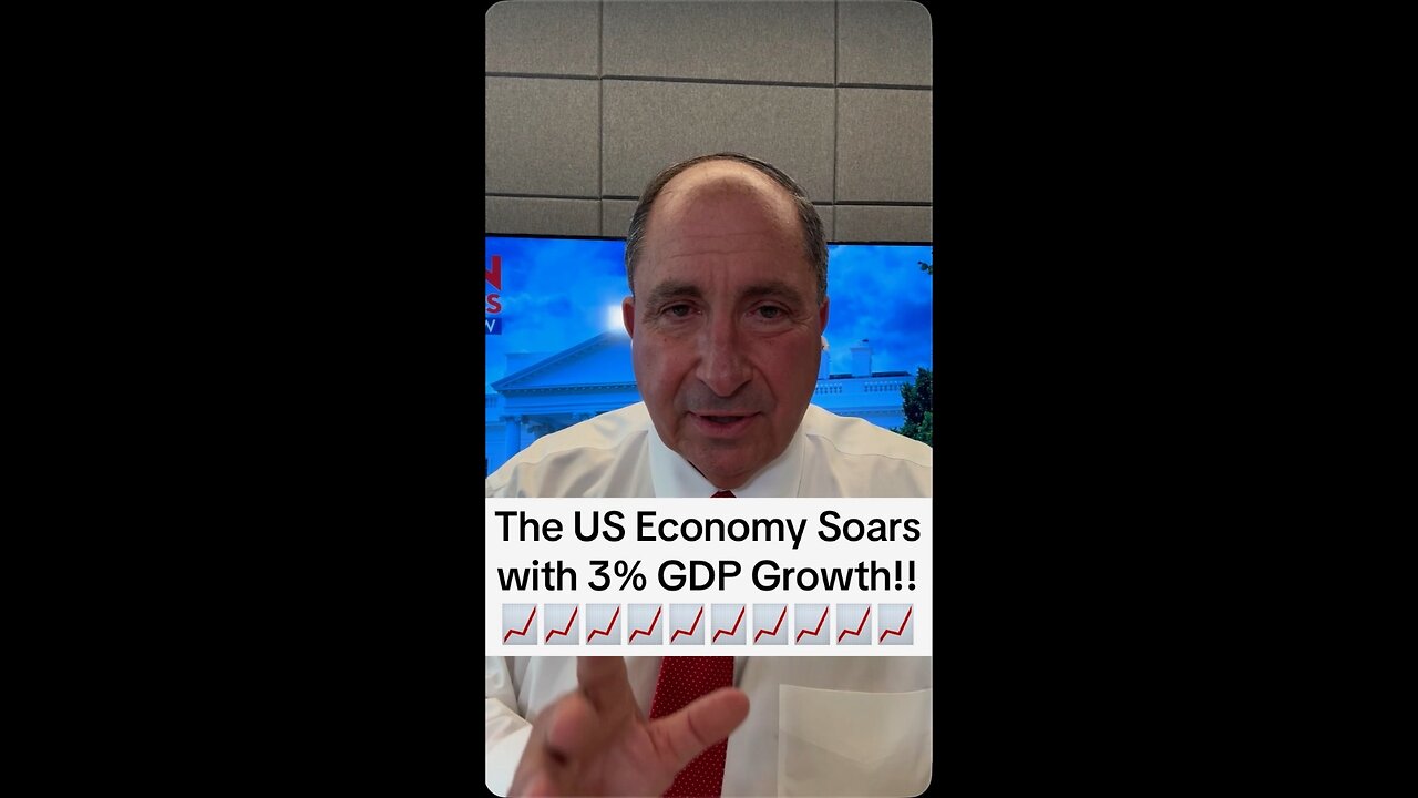 The US Economy Soars with 3% GDP Growth!!