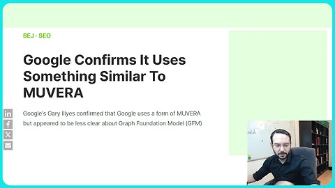 Google Confirms It Uses Something Similar To MUVERA - ArticleReview