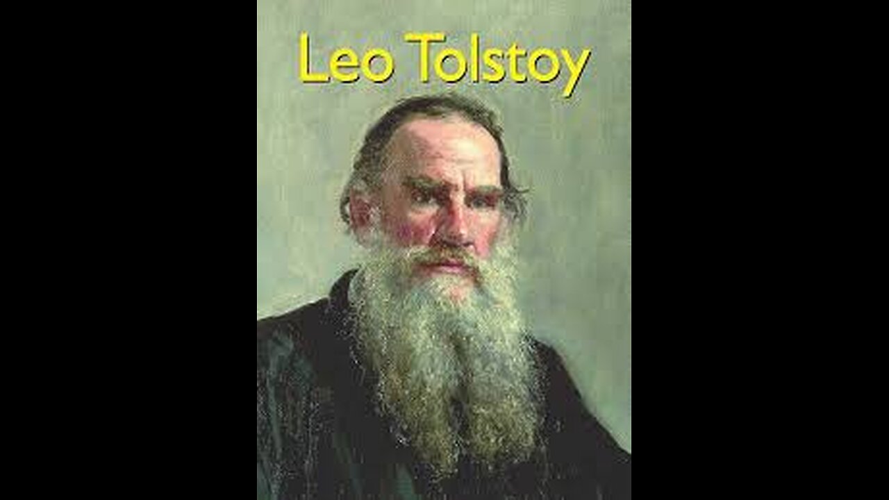 The First Step! Leo Tolstoy