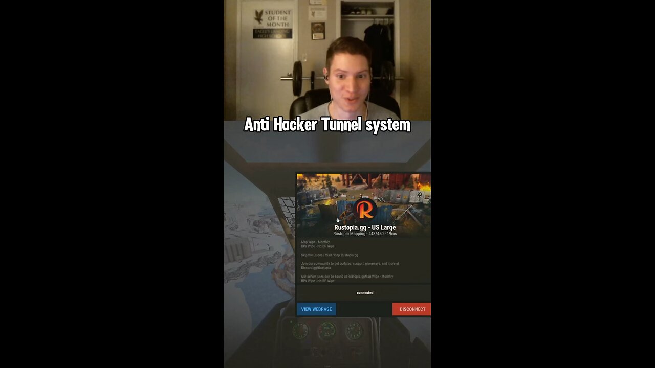 Anti hacker tunnel