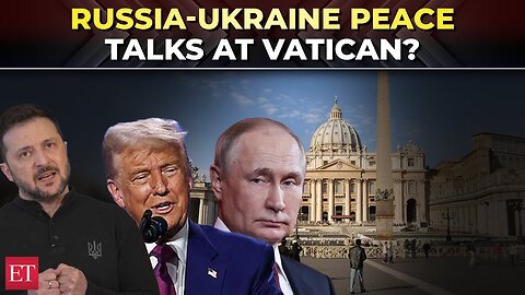 Would be 'great' to have Russia-Ukraine talks at the Vatican: Trump after call with Putin