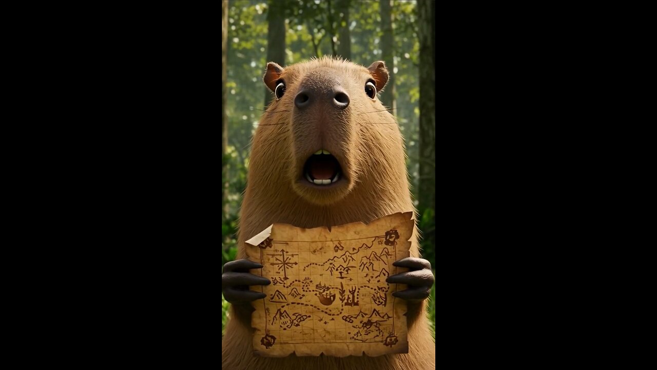 Capybara's 30-Second Treasure Hunt That Will Melt Your Heart