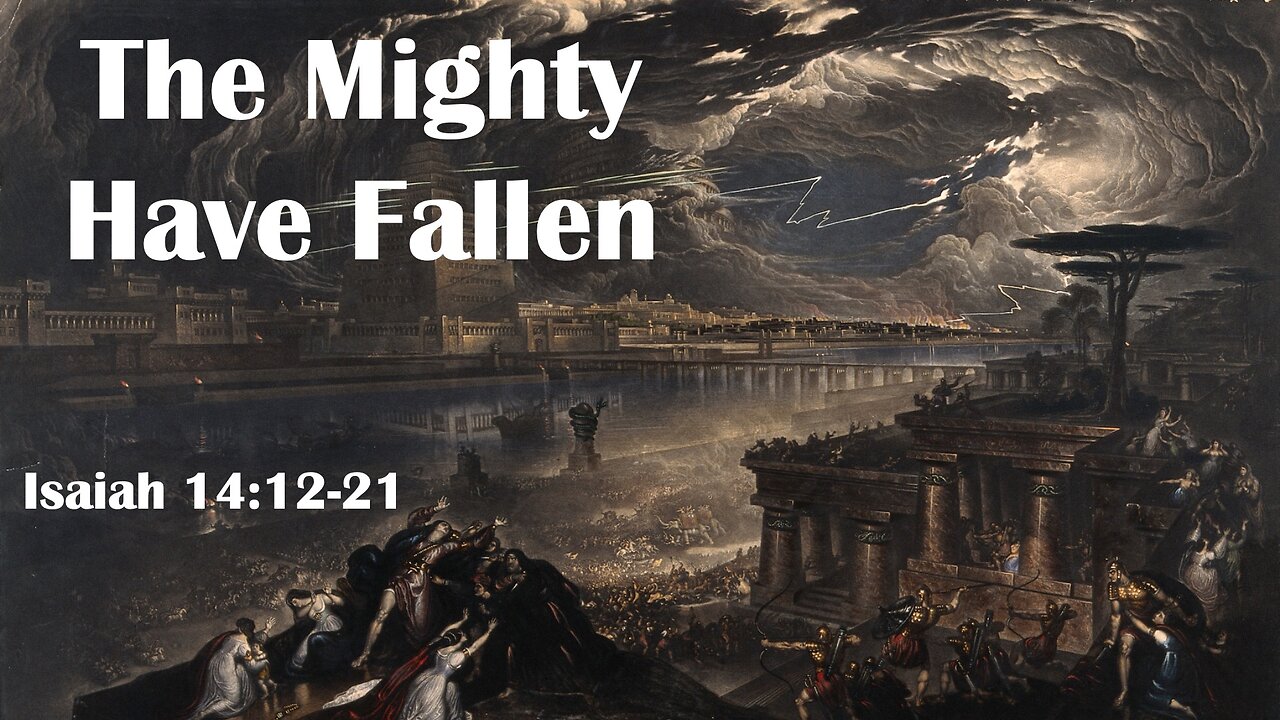 The Mighty Have Fallen