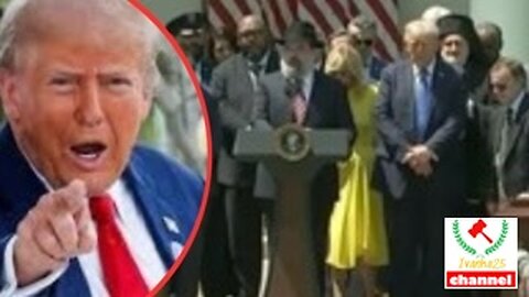 🚨 WATCH NOW: Trump attends National Day of Prayer event || @Ivanka25