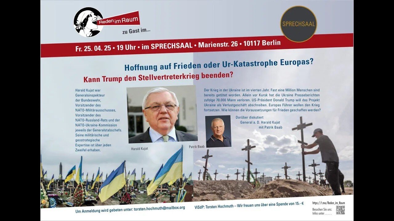 🔝🚨📢GENERAL a.D. HARALD KUJAT im Interview mit PATRIK BAAB