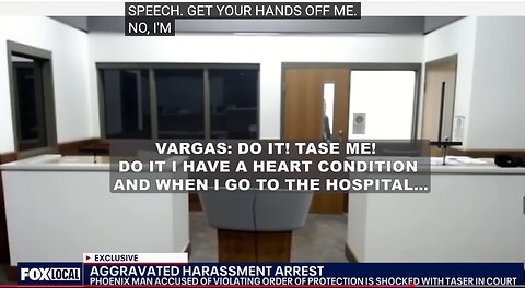 Arizona man shocked with stun gun during Phoenix court hearing