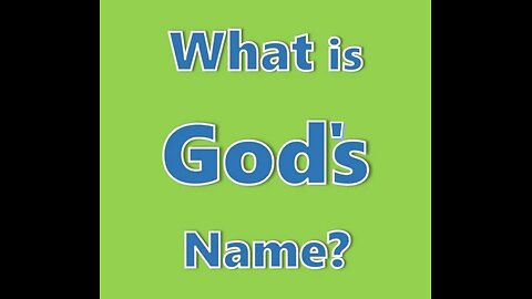 What is God's Name?