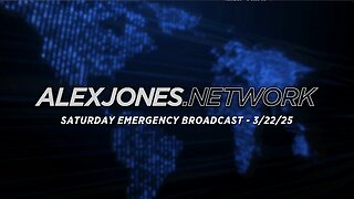 The Alex Jones Show SATURDAY EMERGENCY BROADCAST LIVE SHOW STREAM 3/10/25