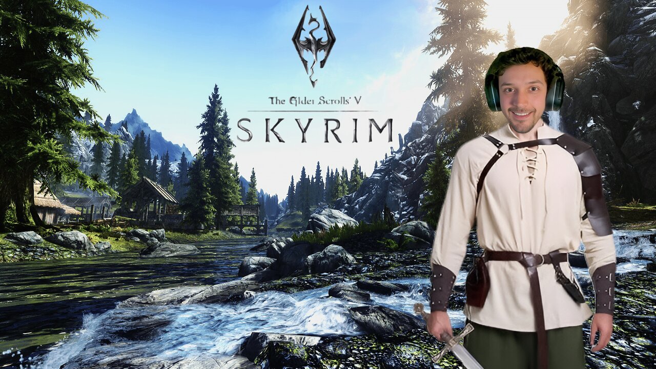 🔴LIVE - SKYRIM - 2025 PLAYTHROUGH PART 4 (PC)