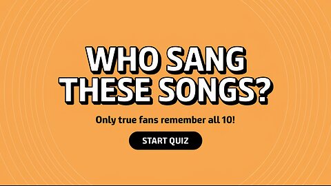 Which artists sang these songs?