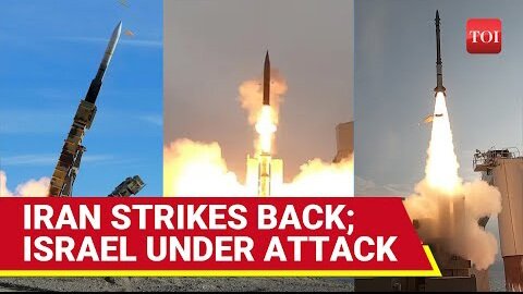 Iran STRIKES Israel; Big Air Attack Launched | Tehran UNLEASHES 100 Drones On Jewish State