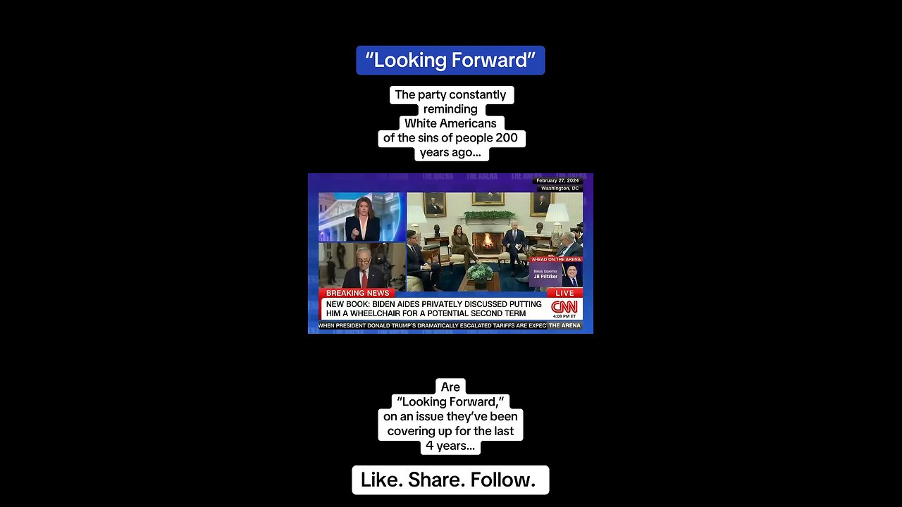 Chuck Schumer is “looking forward…”