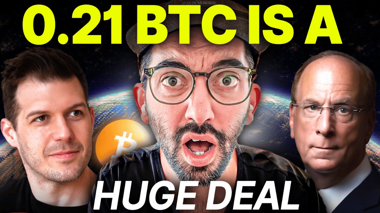 0.21 BITCOIN will put you in the TOP 1% of the WORLD