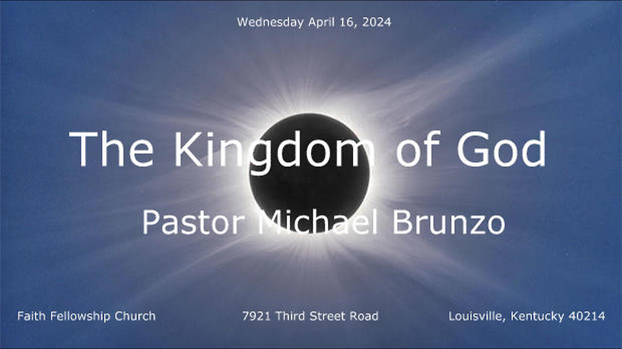 The Kingdom of God