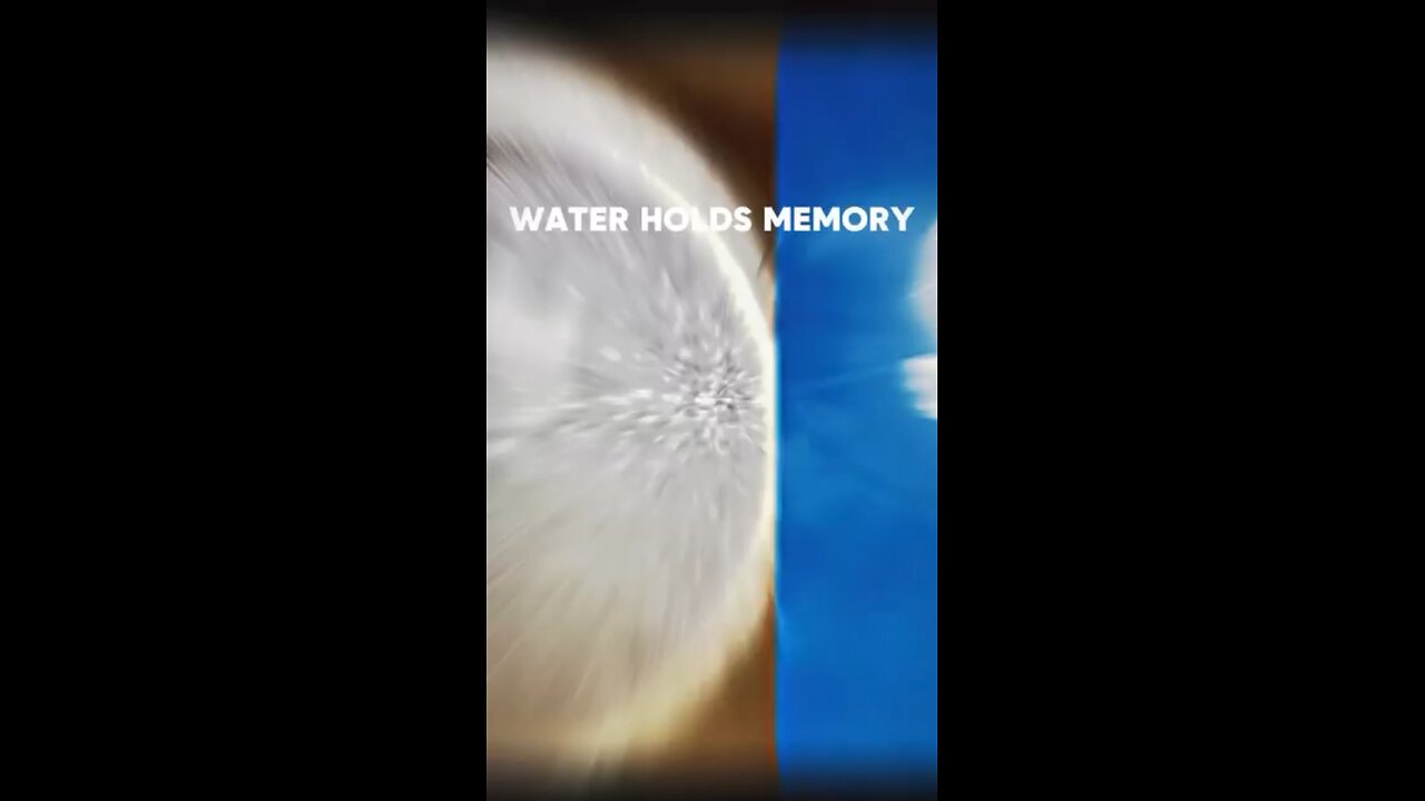💧 WATER IS ALIVE — & IT'S LISTENING 👁️