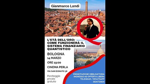 Gianmarco Landi - Bologna 14.03.2025 - Pt. 1