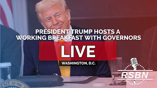 LIVE REPLAY: President Trump Participates in a Working Breakfast with Governors - 02/20/26
