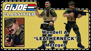 Wendell A. "Leatherneck" Metzger - G.I. Joe Classified 148 - Unboxing & Review