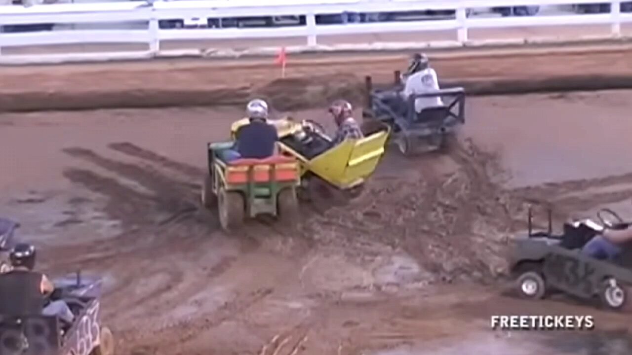 Extreme Lawnmower Demolition Derby