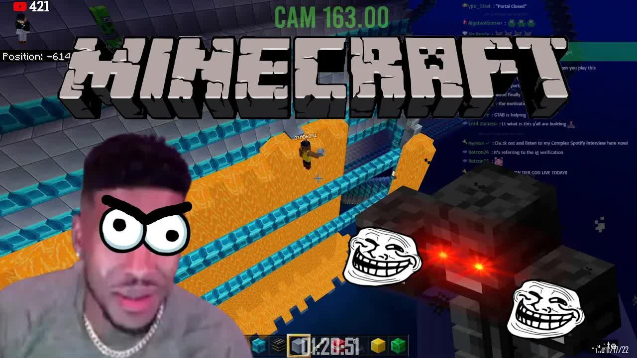 LTG Plays Minecraft： Gets Griefed & Destroys Things Not Looking Futuristic Enough [Chroma Reupload]