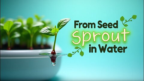From Seed to Sprout in Water Starting Your Hydroponic Journey