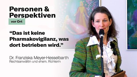 " DAS MUTWILLIGE 'VERSAGEN' VON P.E.I., STIKO UND R.K.I. " - Dr. Franziska Meyer-Hesselbarth