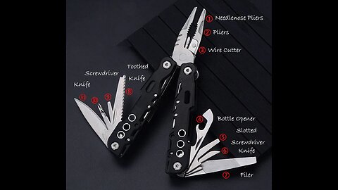 Carry a Bit of Freedom in Your Pocket with 11-in-1 Multi Tool