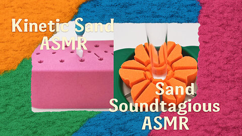 Kinetic Sand ASMR Compilation 3 – Cut, Poke & Smash Satisfaction
