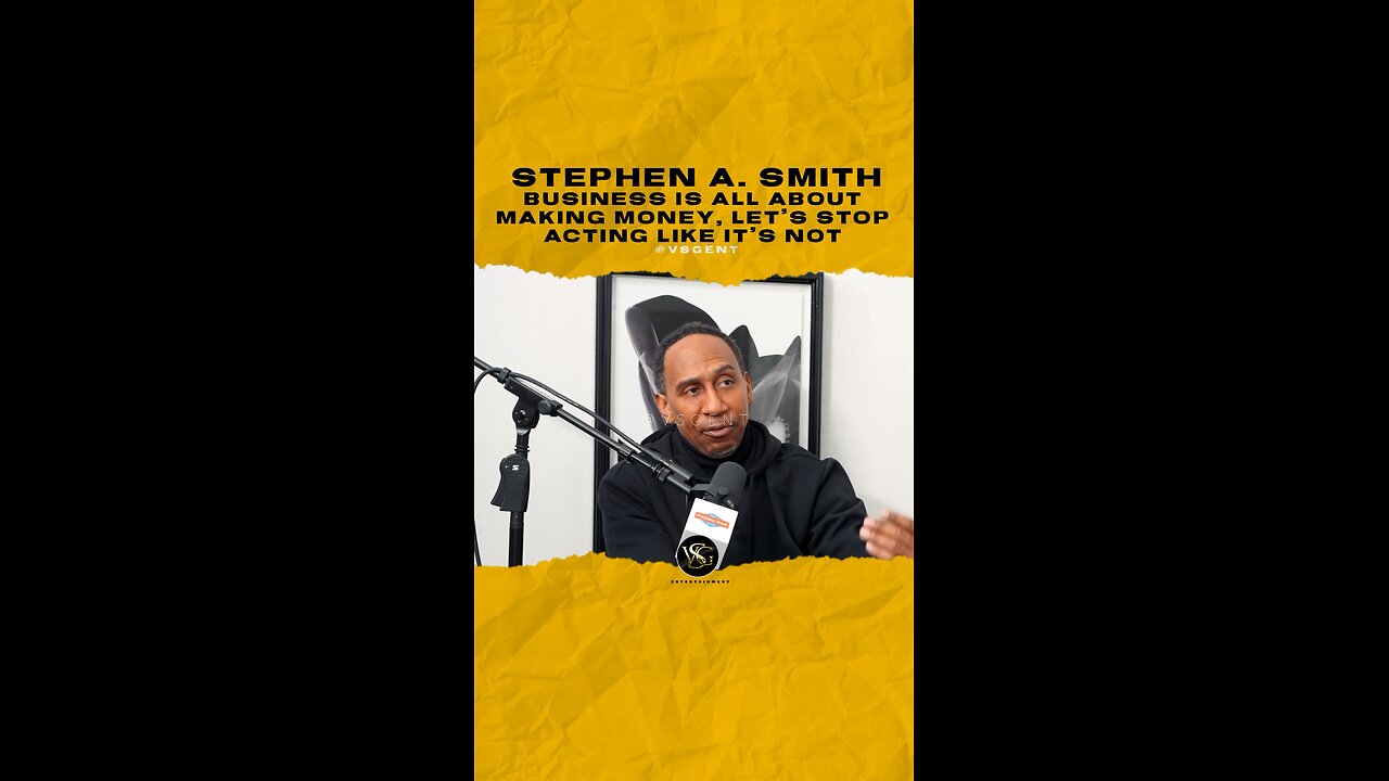 @stephenasmith Business is all about making money, let’s stop acting like it’s not