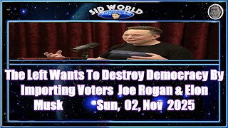 The Left Wants To Destroy Democracy By Importing Voters Joe Rogan & Elon Musk