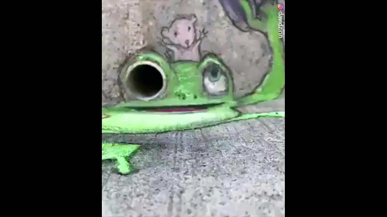 Love All Life Always #141 - The Street Art Genius Of David Zinn Transforms Streets Everwhere
