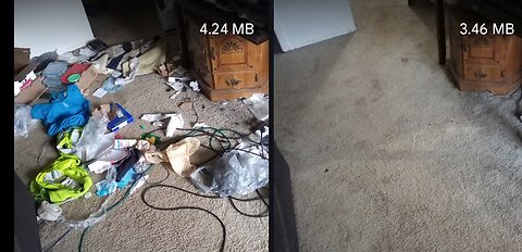2025May29th I talk about what it takes to clear out a specific stretch of my living room floor.