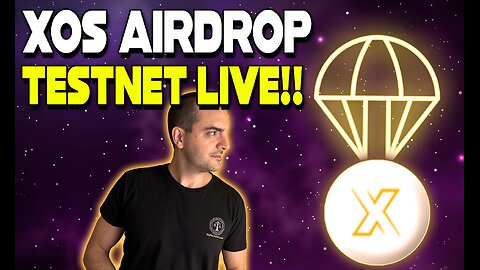 Don’t Miss the XOS Airdrop!!🪂 | Testnet is Live!! #crypto #airdrop #solana #ethereum