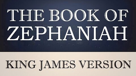 36) The Book of Zephaniah